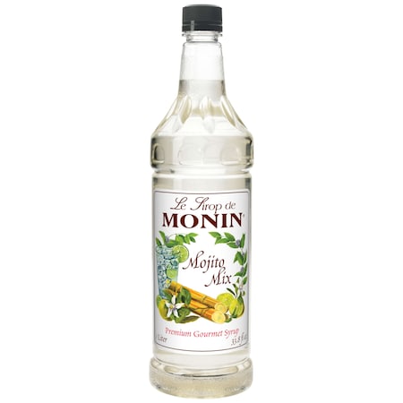 MONIN Monin Mojito Mix Syrup 1 Liter Bottle, PK4 M-FR053F